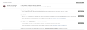 MAC Softwareupdate Mai 2019