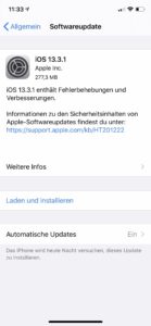 iOS 13.3.1
