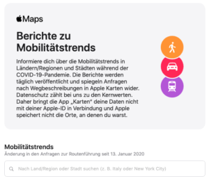 mobility trends