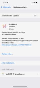 iOS 14.8.1