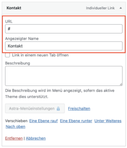 individueller Link